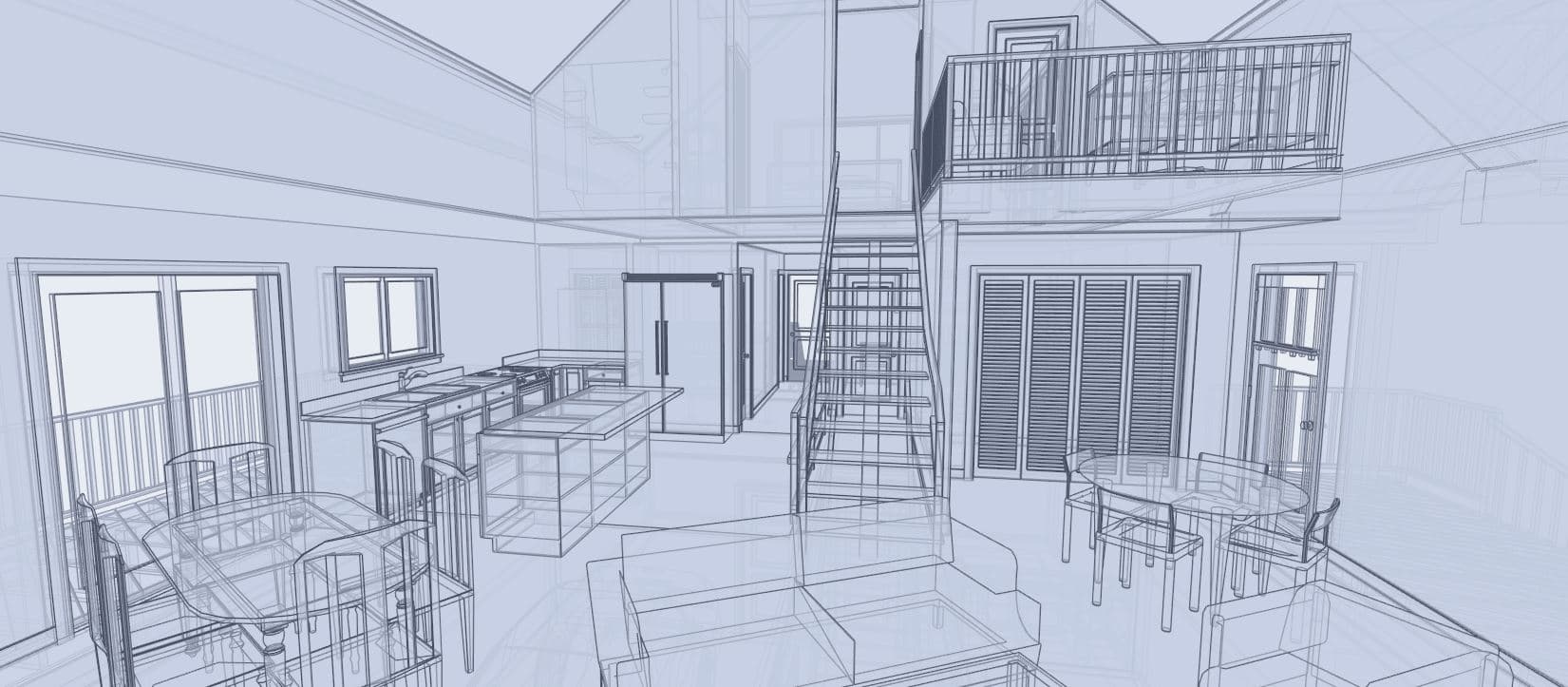 Concept Plans architectural drafting project by A.R.Bergman Drafting in Tacoma, WA