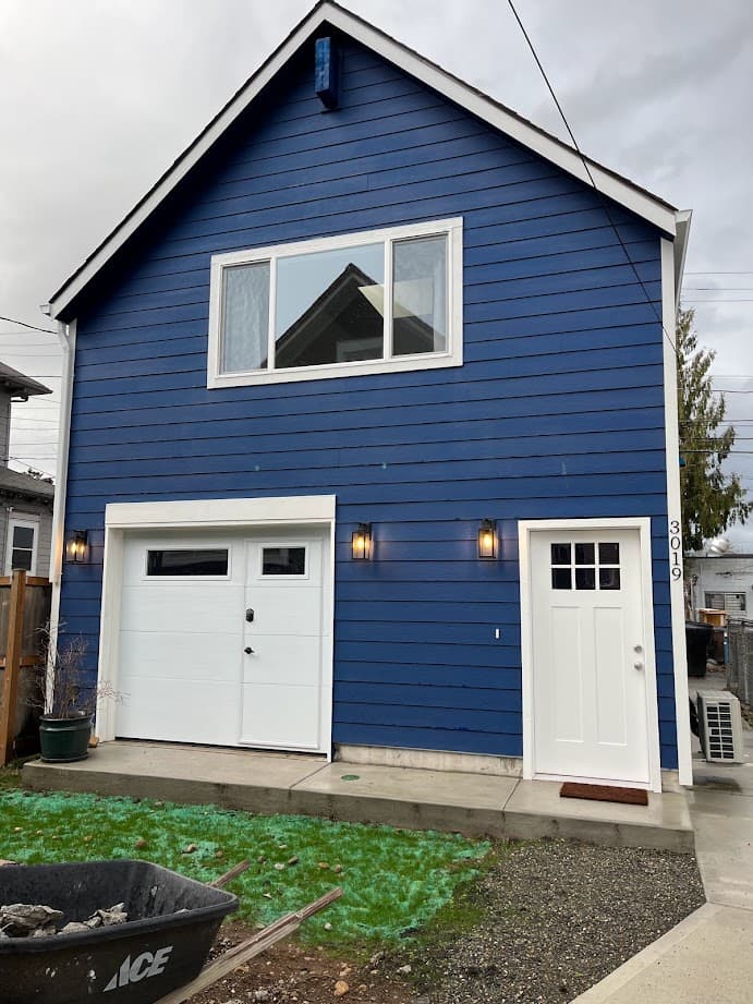 DADU Garage architectural drafting project by A.R.Bergman Drafting in Tacoma, WA