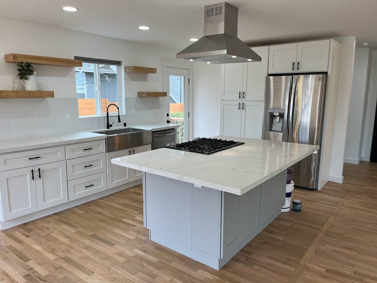Remodels architectural drafting service example - Residential project by A.R.Bergman Drafting in Tacoma, WA