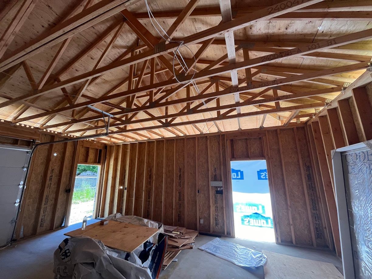 Garages architectural drafting service - Residential project in Tacoma, WA